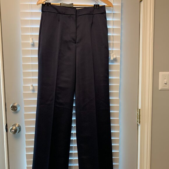 NWT J. Crew Collection high-rise wide-leg pant in satin - Picture 10 of 10